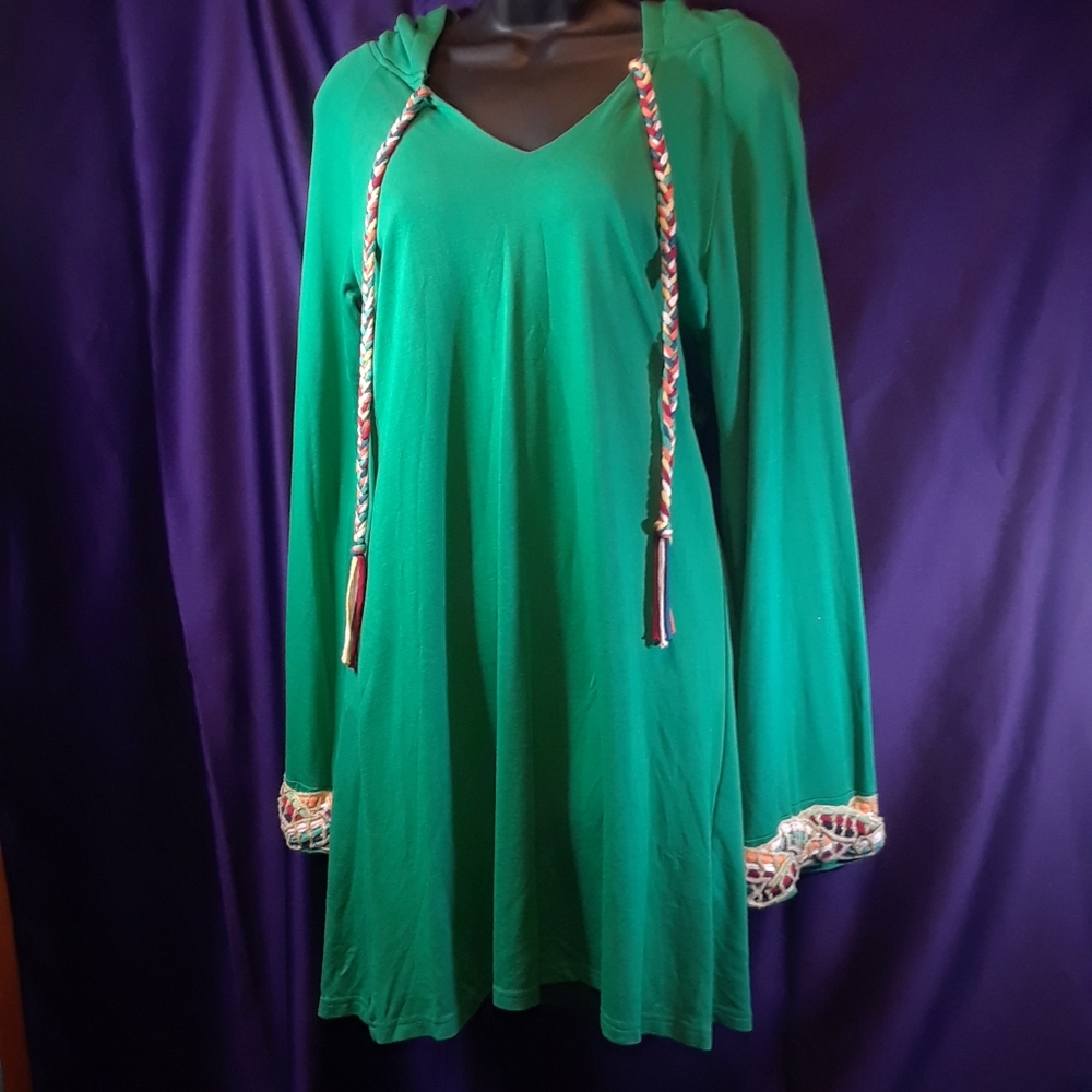 Judith March Cutout Hoodie Tunic